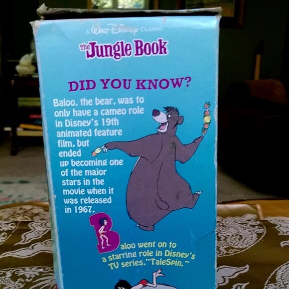 Vintage "Jungle Book" plastic glass 1994 - Picture 5 of 10